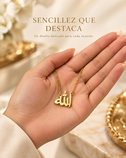 Colgante con la palabra Allah