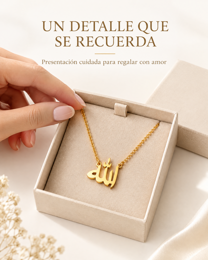 Colgante con la palabra Allah
