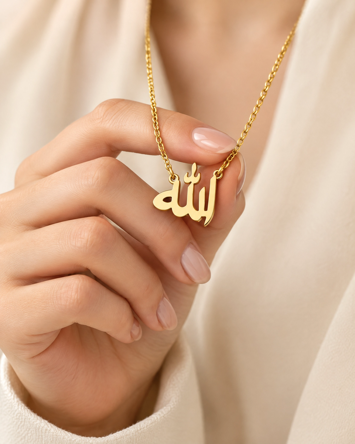 Colgante con la palabra Allah